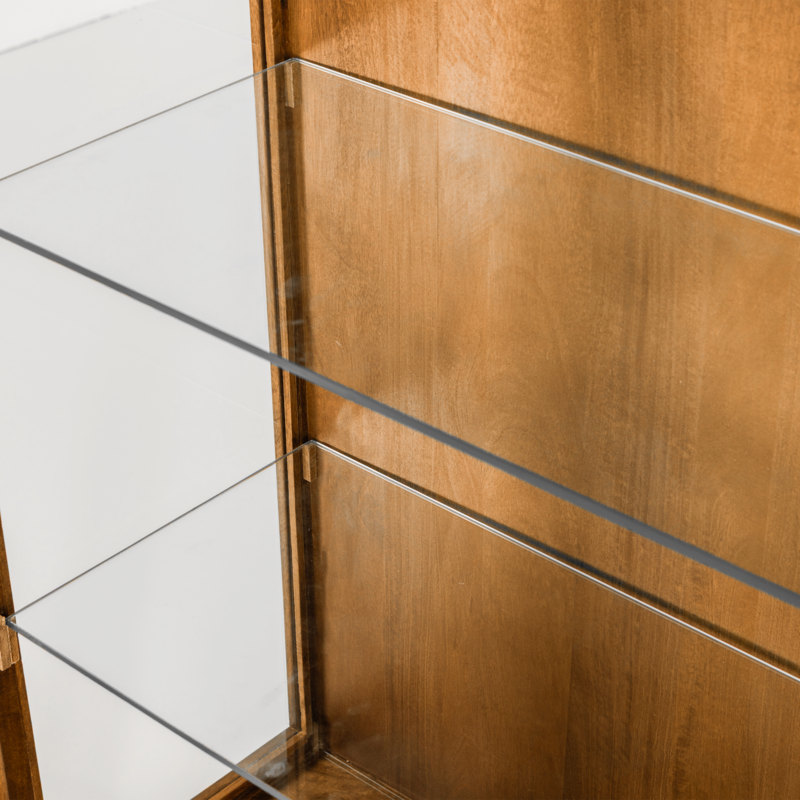 WOOOD-collectie Kella 2-Deurs Kast Mango Hout Naturel