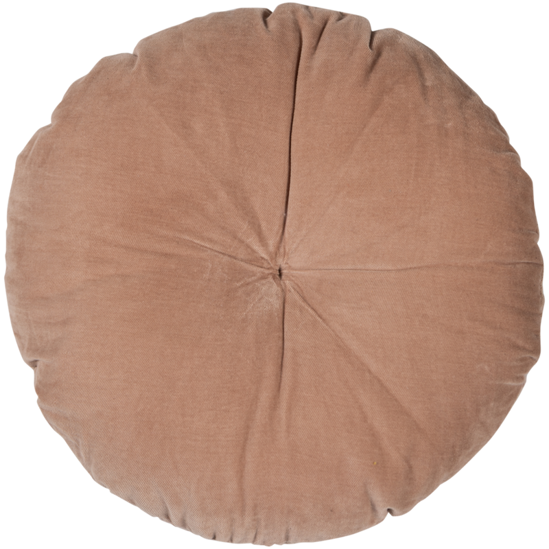 WOOOD-collectie FEIS KUSSENS VELVET ROZE/NATUREL - SET VAN 3 - Copy