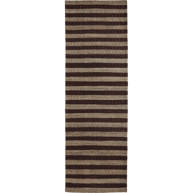 House Doctor-collectie Vloerkleed Block Bruin, naturel