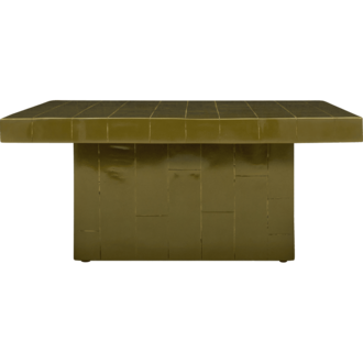 House Doctor Coffee table Brick Green