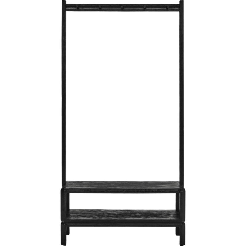 House Doctor-collectie Coat rack Mono Black