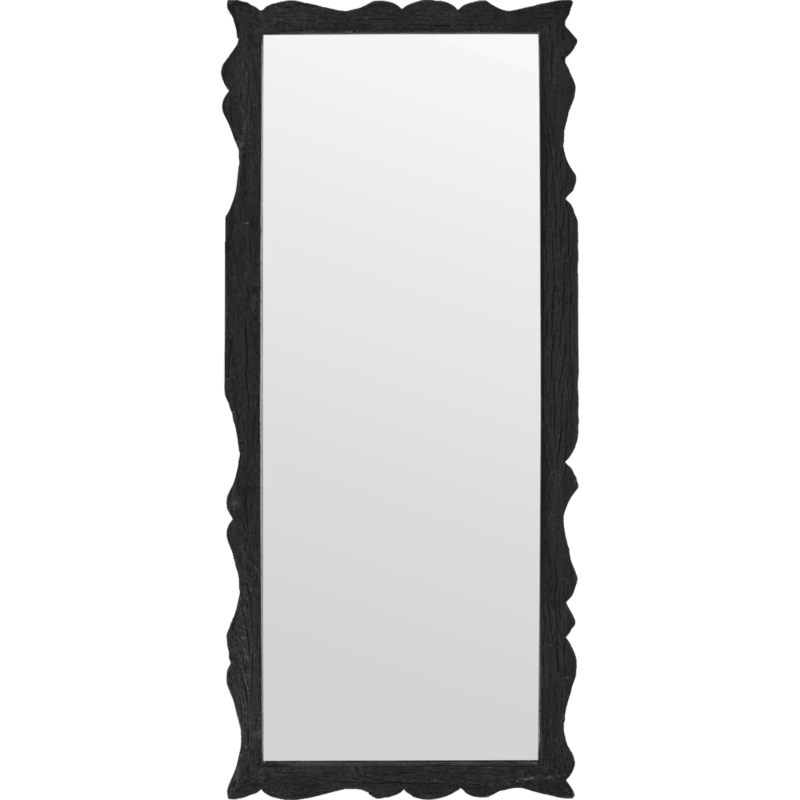 House Doctor-collectie Mirror Carve Brown