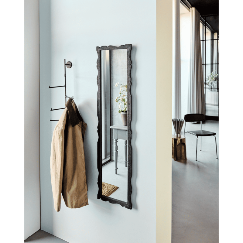 House Doctor-collectie Mirror Carve Brown