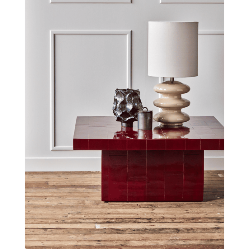 House Doctor-collectie Coffee table Brick Red