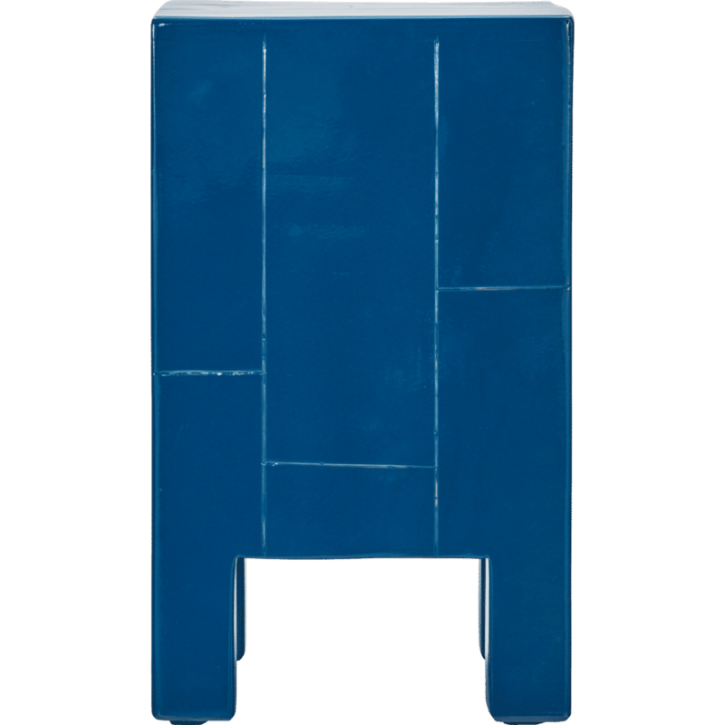 House Doctor-collectie Side table Brick Blauw