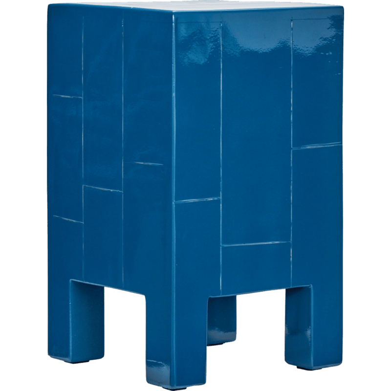 House Doctor-collectie Side table Brick Blauw