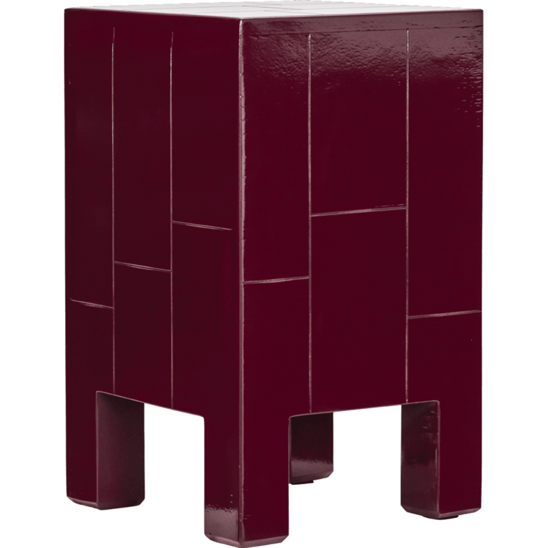 House Doctor-collectie Side table Brick Rood