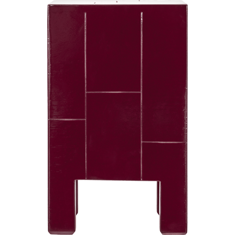 House Doctor-collectie Side table Brick Rood