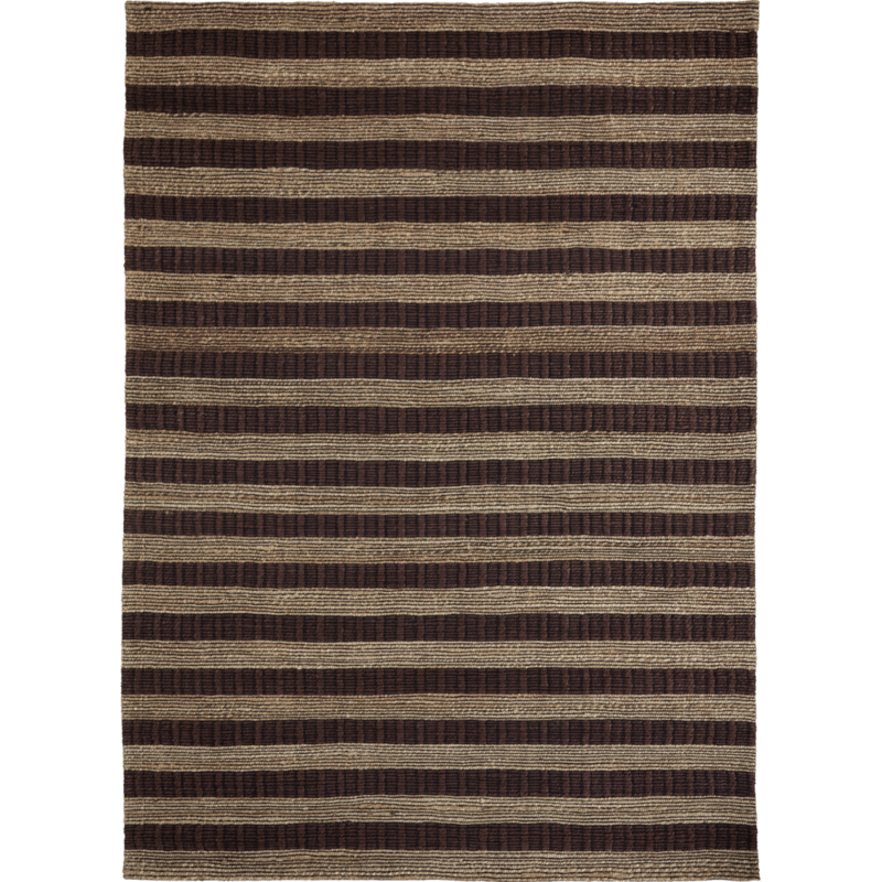 House Doctor-collectie Vloerkleed Block Bruin, naturel 230x160 cm