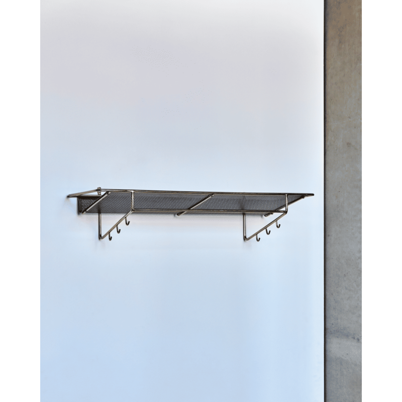 House Doctor-collectie Shelf Wally Antique brass finish;Black