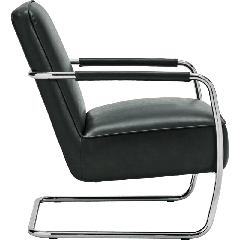House Doctor-collectie Lounge chair Comma Dark green
