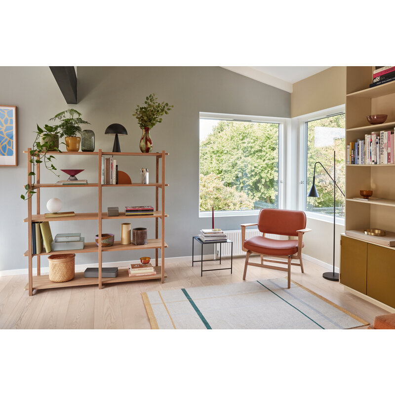 Hübsch-collectie Haze Lounge Chair Brown/Natural