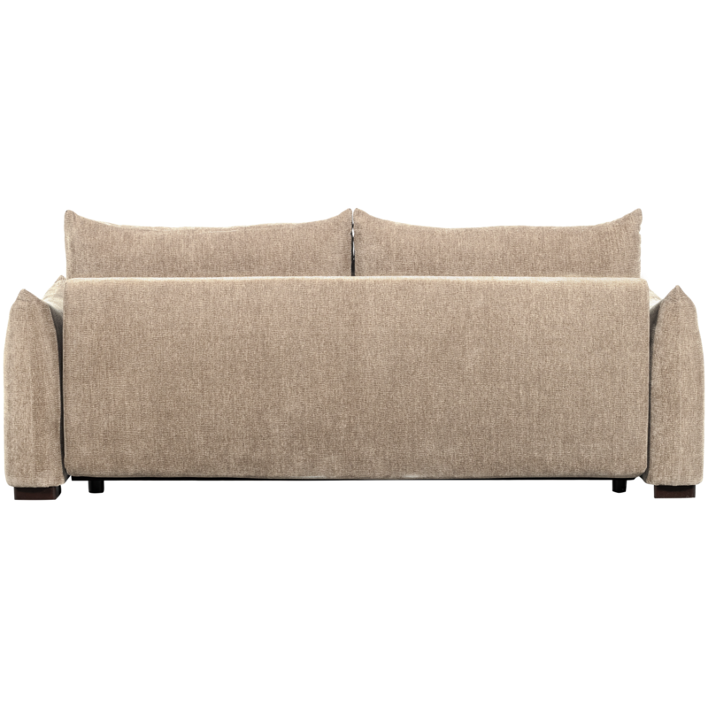 WOOOD-collectie Jonne 3-Seater Sofa Bed Chenille Natural