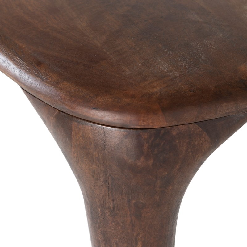 WOOOD-collectie Fiore Dining Table Mango Wood Dark Brown 230X95 Cm