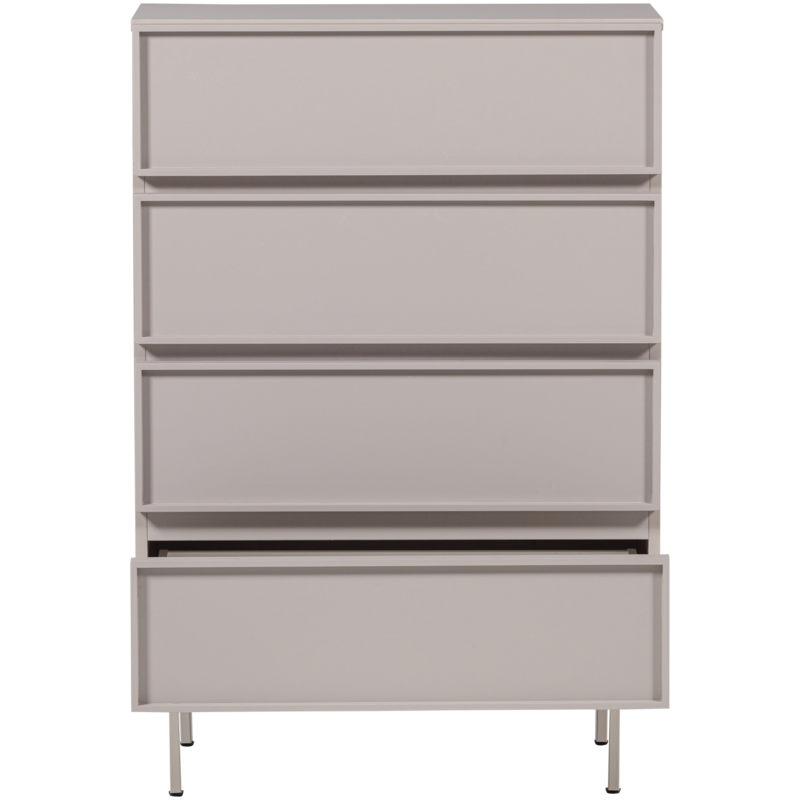 WOOOD-collectie Tours Ladekast 4 Lades Melamine/Mdf Zand