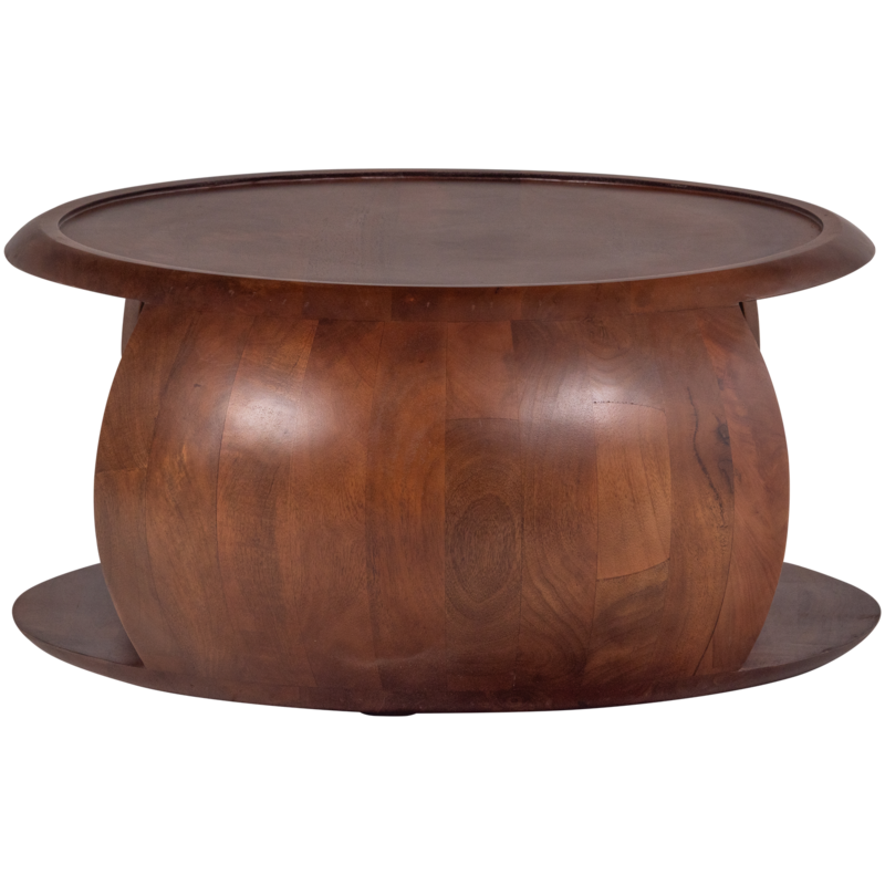 WOOOD-collectie Cole Coffee Table Mango Wood Brown