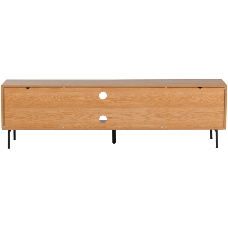 WOOOD-collectie Tours TV Stand 180 cm Melamine/MDF Natural