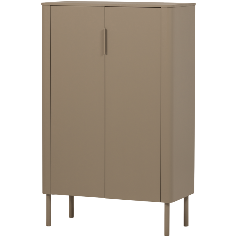 WOOOD-collectie Gunnar 2-Deurs Kast Grenen Mud [Fsc]