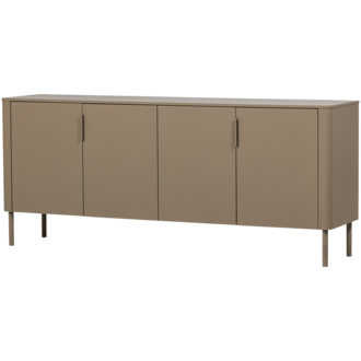 WOOOD Gunnar Dressoir 200 Cm Grenen Mud [Fsc]
