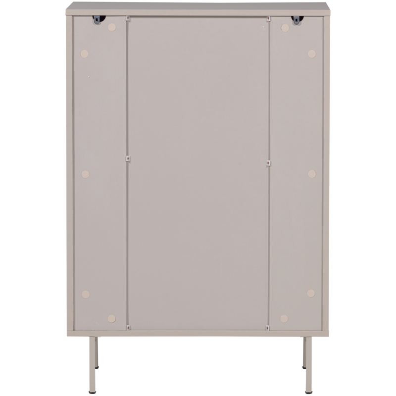 WOOOD-collectie Tours Ladekast 4 Lades Melamine/Mdf Zand