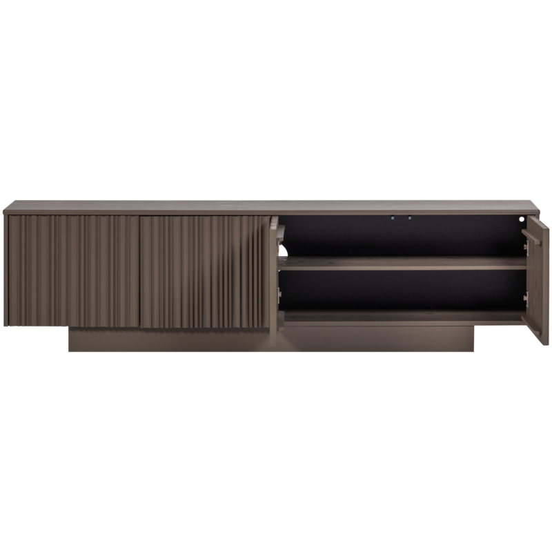 WOOOD-collectie Nova Tv Meubel 200 Cm Grenen Truffel Bruin [Fsc]