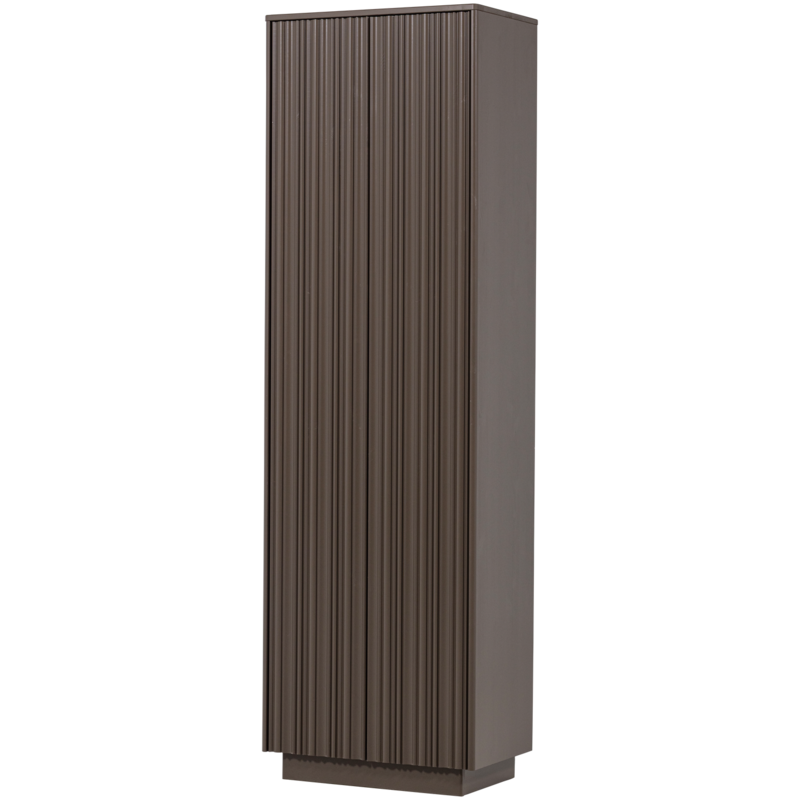 WOOOD-collectie Nova Hoge Opbergkast Grenen Truffel Bruin [Fsc]