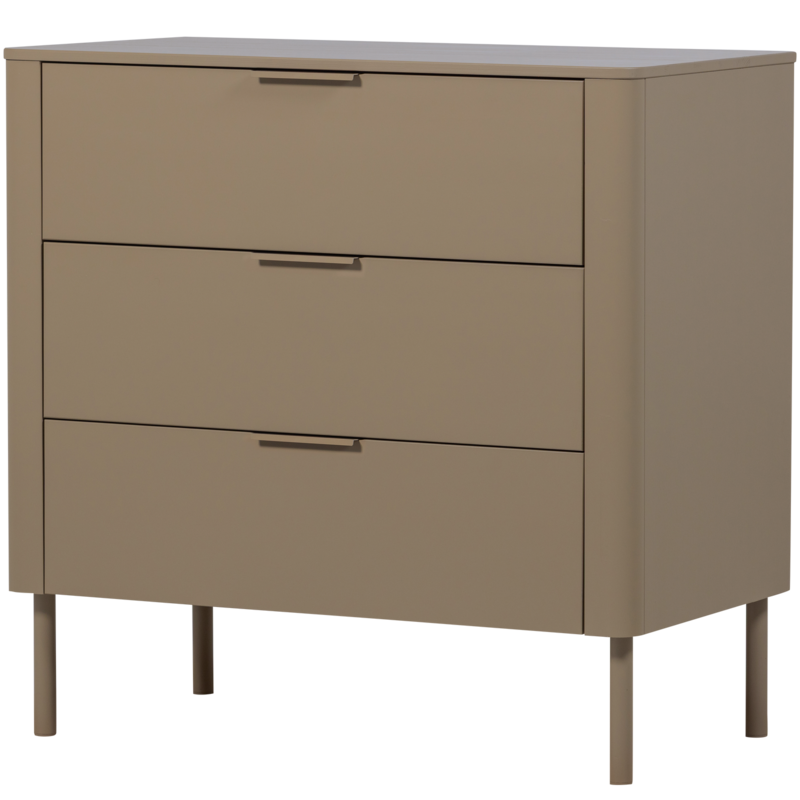 WOOOD-collectie Gunnar Ladekast Grenen Mud [Fsc]