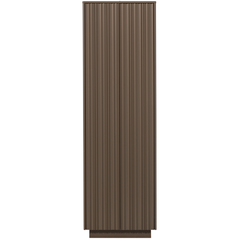 WOOOD-collectie Nova Hoge Opbergkast Grenen Truffel Bruin [Fsc]