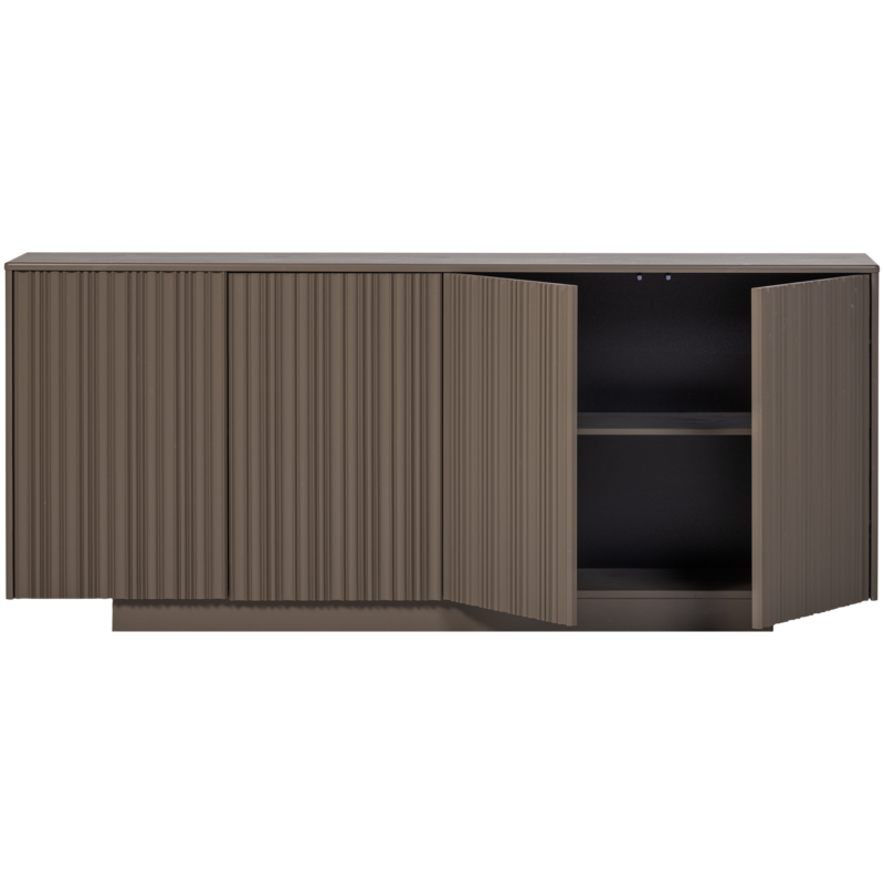 WOOOD-collectie Nova Dressoir 200 Cm Grenen Truffel Bruin [Fsc]