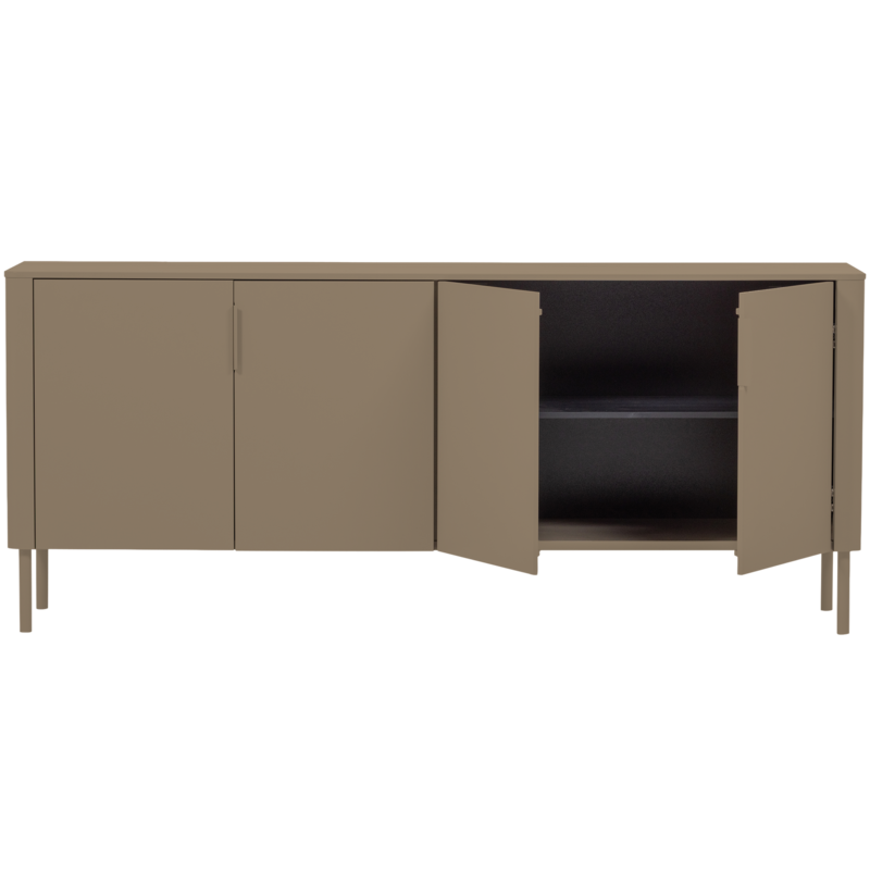 WOOOD-collectie Gunnar Dressoir 200 Cm Grenen Mud [Fsc]