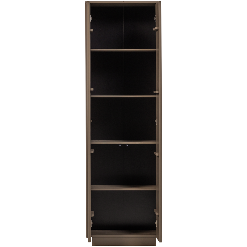 WOOOD-collectie Nova Hoge Opbergkast Grenen Truffel Bruin [Fsc]