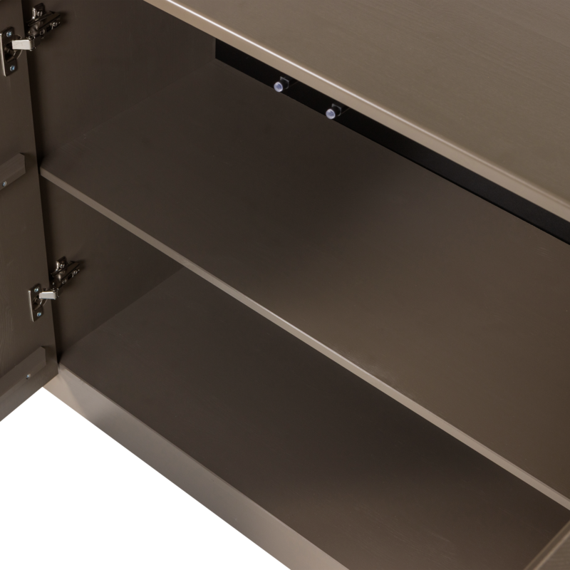 WOOOD-collectie Nova Dressoir 200 Cm Grenen Truffel Bruin [Fsc]