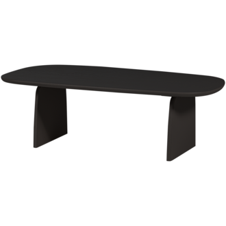 WOOOD Tablo Salontafel 110 Cm Eiken Blacknight [Fsc]