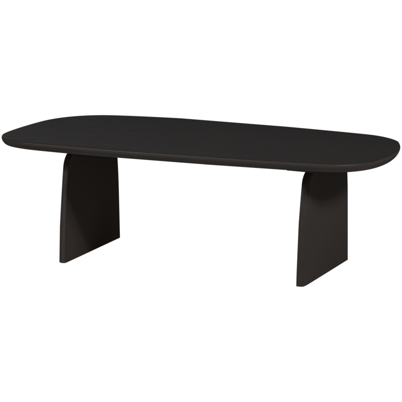 WOOOD-collectie Tablo Salontafel 110 Cm Eiken Blacknight [Fsc]