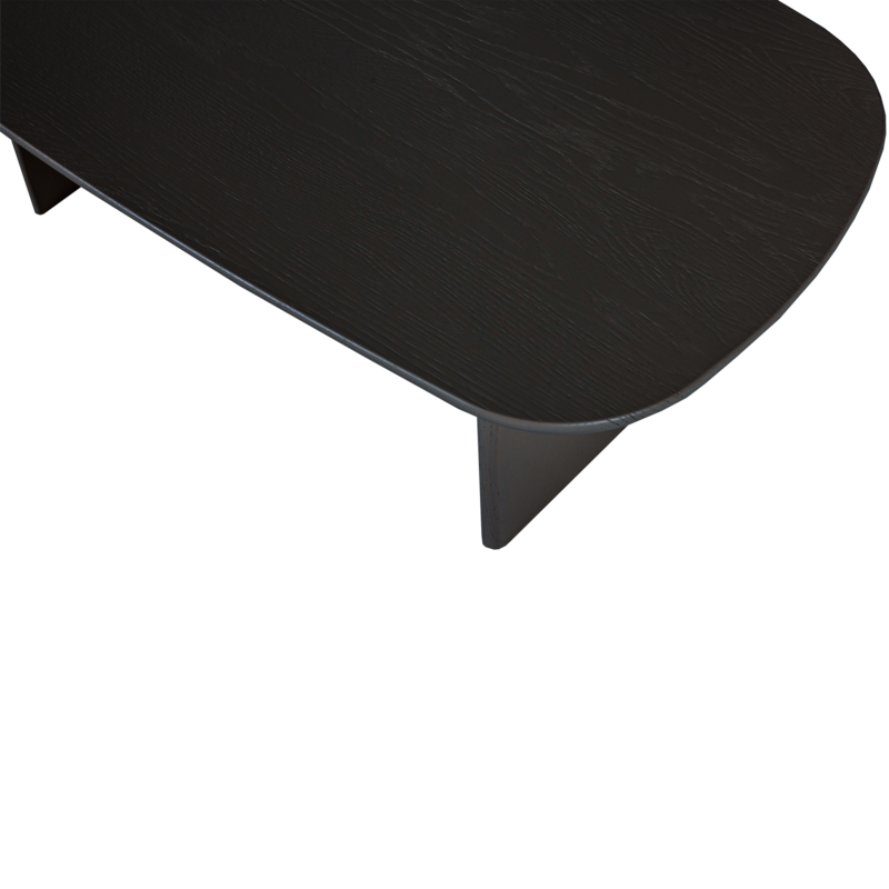 WOOOD-collectie Tablo Salontafel 110 Cm Eiken Blacknight [Fsc]