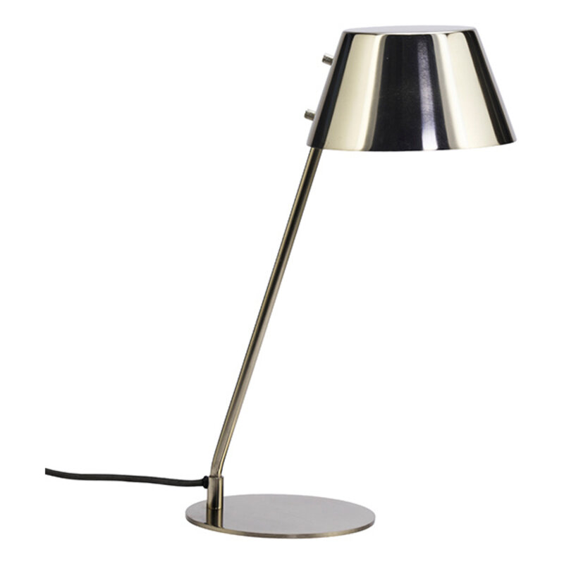 Madam Stoltz-collectie Emaillen tafellamp zilver