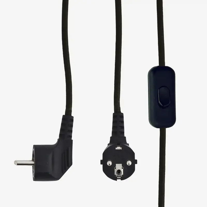 Madam Stoltz-collectie Emaillen tafellamp zilver