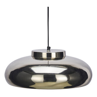 Madam Stoltz Emaille hanglamp zilver