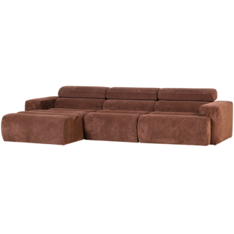 WOOOD Novi Chaise Longue Bank Links Ribstof Terra