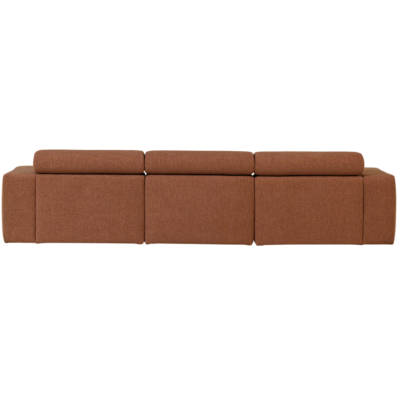 WOOOD-collectie Novi Chaise Longue Bank Links Boucle Terra