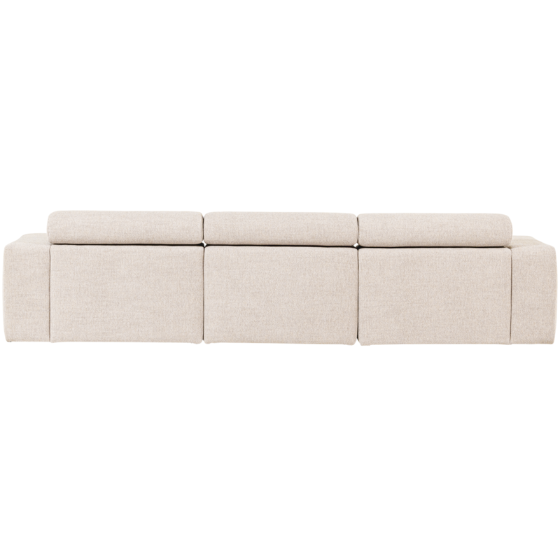 WOOOD-collectie Novi Chaise Longue Bank Links Boucle Naturel