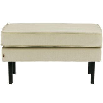 WOOOD Rodeo Hocker Op Poten Velvet Pistache