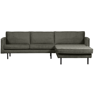 WOOOD Rodeo Chaise Longue Bank Rechts Structure Velvet Frost