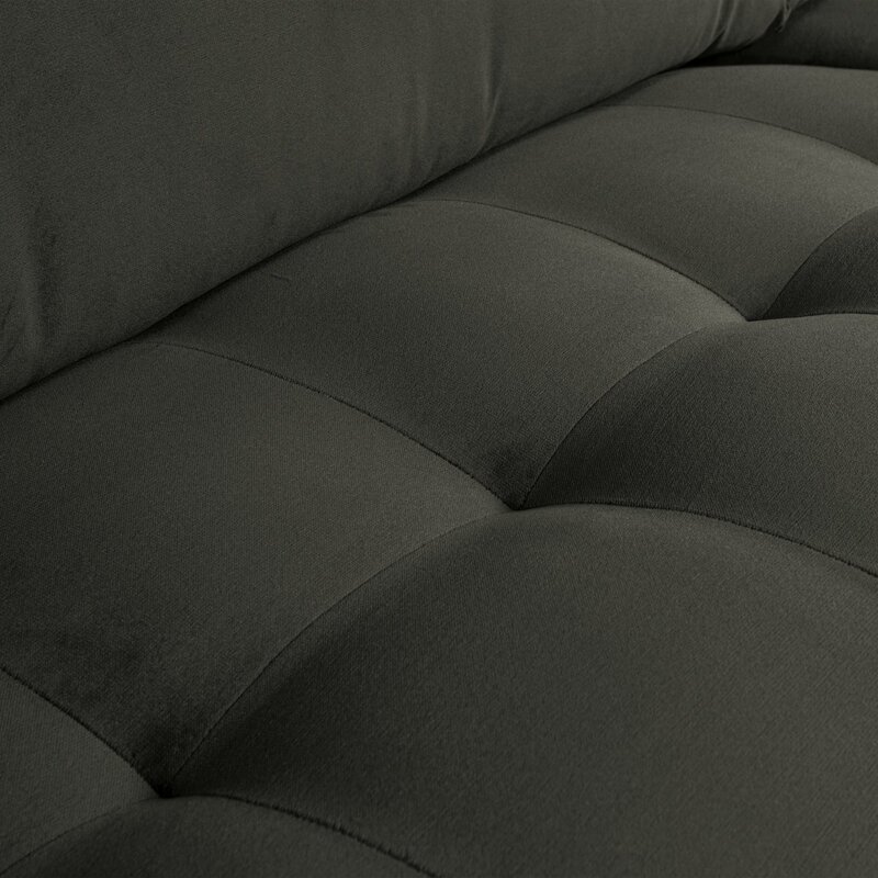 WOOOD-collectie Rodeo Classic 3-Zits Bank Velvet Antraciet