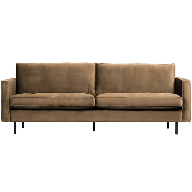 WOOOD-collectie Rodeo Classic 2,5-Zits Bank Velvet Taupe