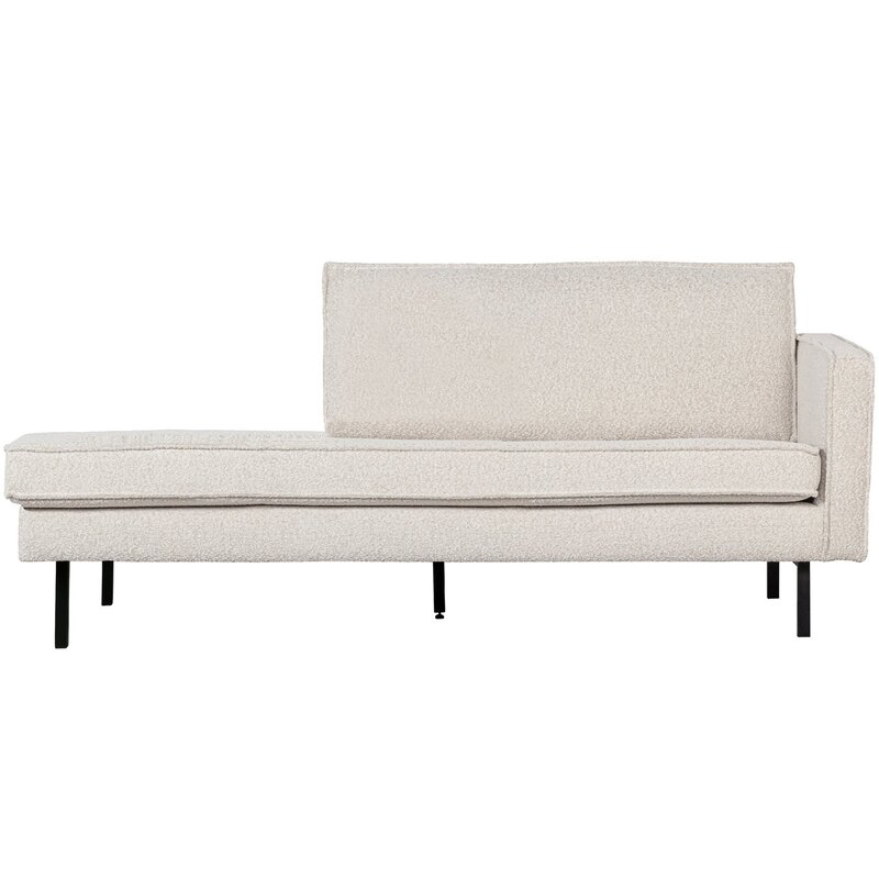 WOOOD-collectie Rodeo Daybed Rechts Boucle Naturel