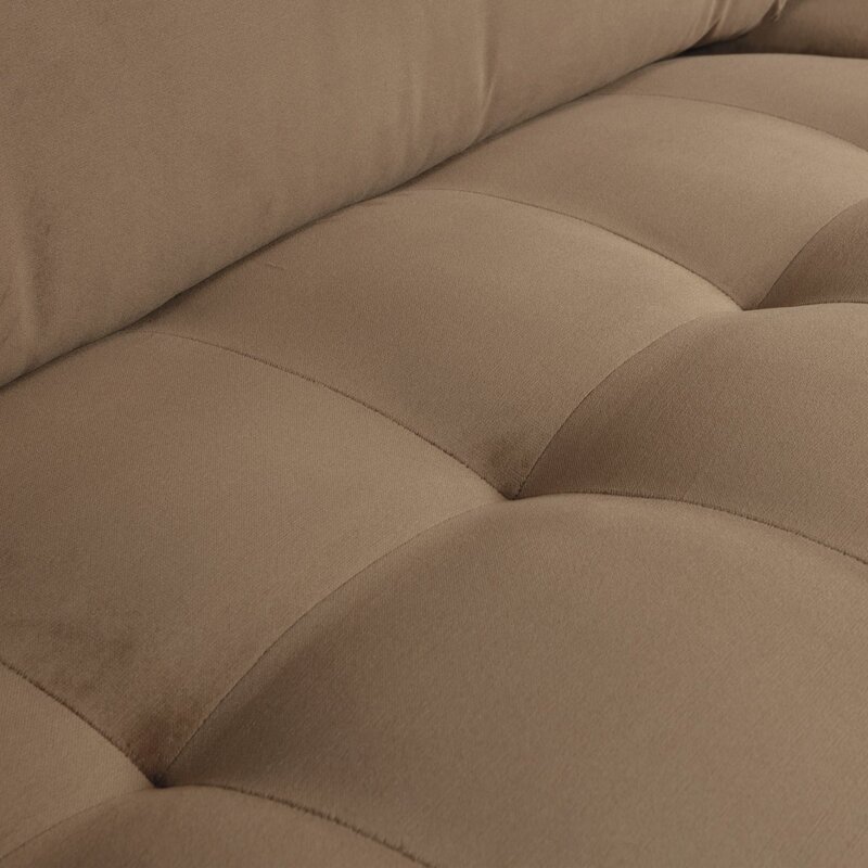 WOOOD-collectie Rodeo Classic 2,5-Zits Bank Velvet Taupe