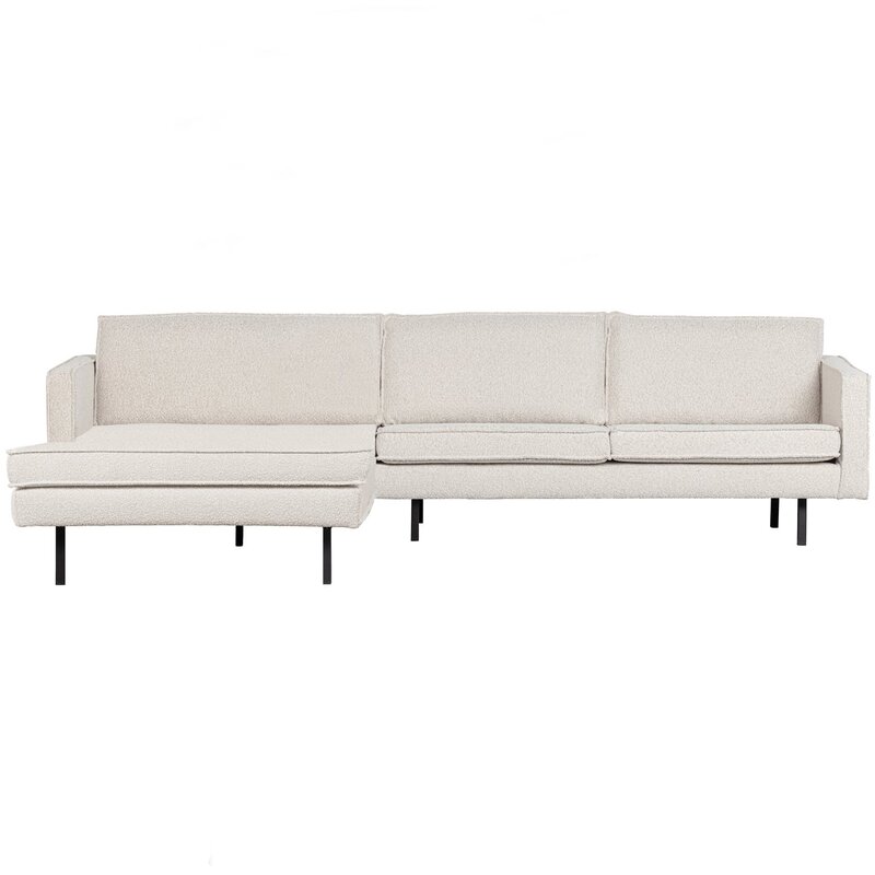 WOOOD-collectie Rodeo Chaise Longue Bank Links Boucle Naturel