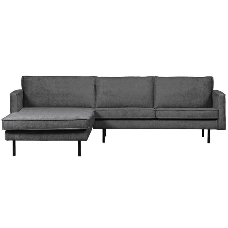 WOOOD-collectie Rodeo Chaise Longue Bank Links Structure Velvet Mountain