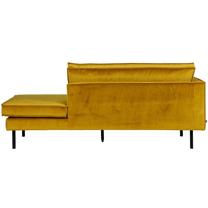 WOOOD-collectie Rodeo Daybed Links Velvet Oker